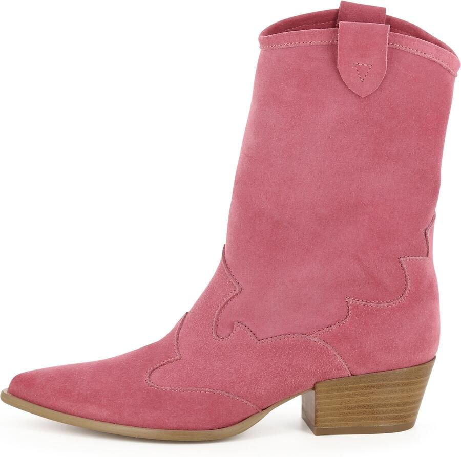 EVITA Cowboylaarzen 'GINEVRA' rosa