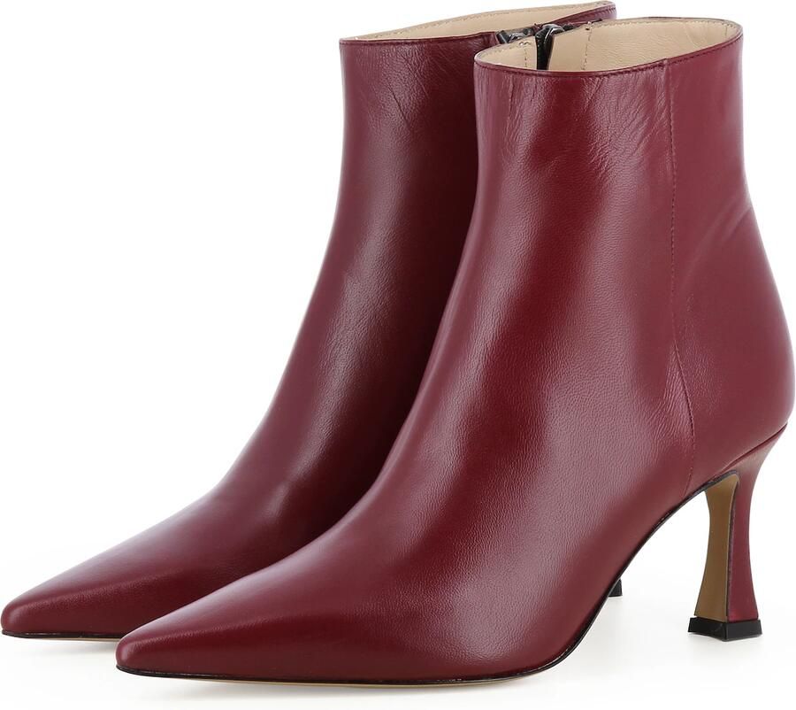 EVITA Enkellaarsjes 'CARMELA' bordeaux