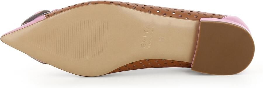 EVITA Instappers 'SONIA' cognac - Foto 6