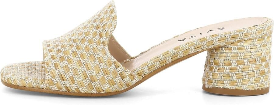 EVITA Muiltjes 'Dori' beige