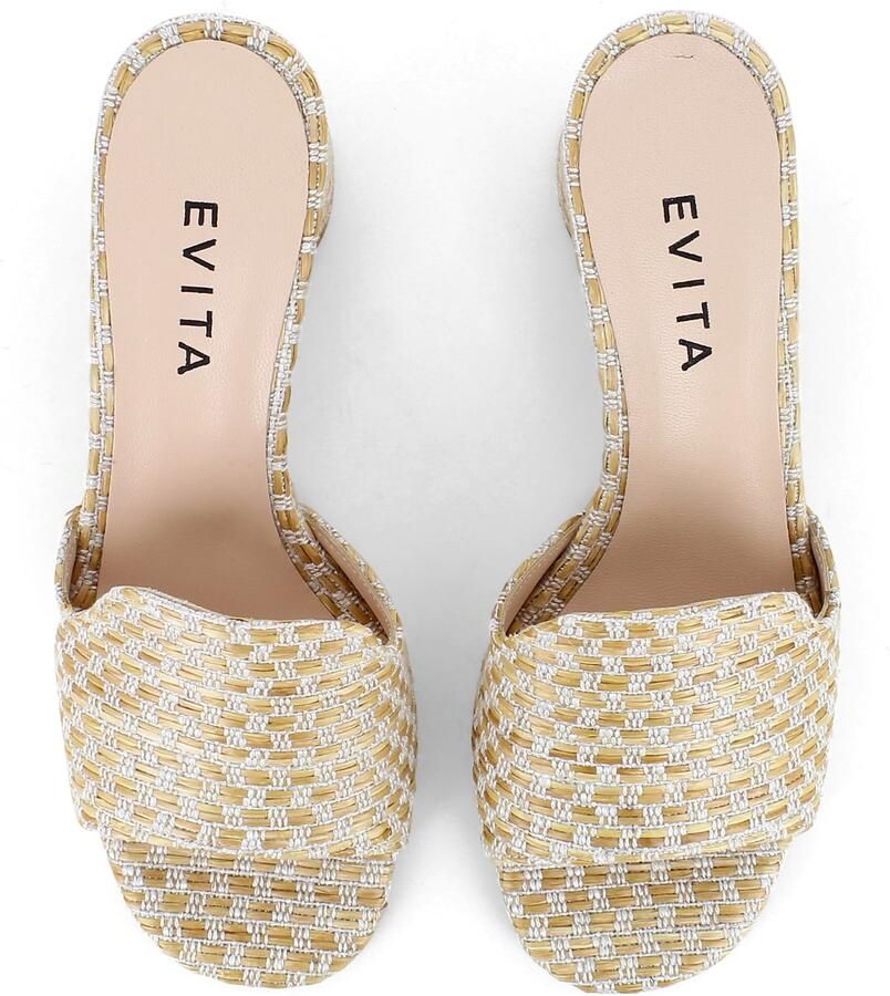 EVITA Muiltjes 'Dori' beige - Foto 2