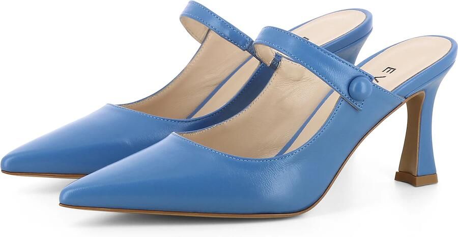 EVITA Muiltjes 'PENELOPE' blauw - Foto 3