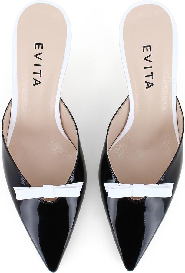 EVITA Muiltjes 'PERLA' wit - Foto 2