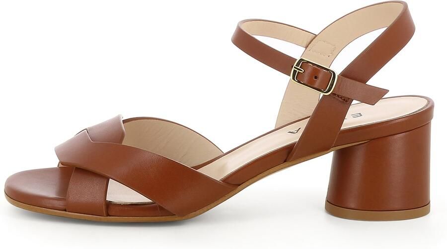 EVITA Sandalen met riem 'DORI' cognac