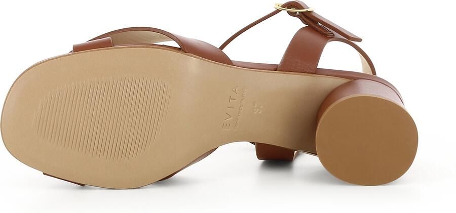 EVITA Sandalen met riem 'DORI' cognac - Foto 6