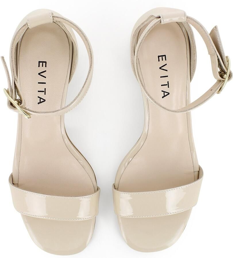 EVITA Sandalen met riem 'DORI' crème - Foto 3