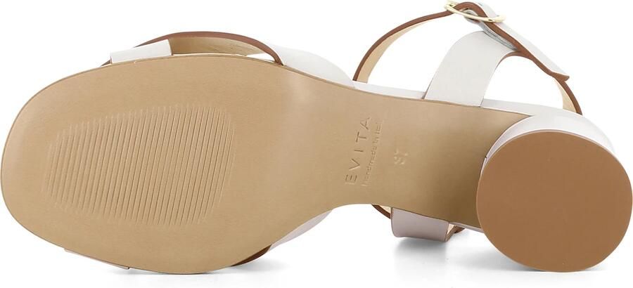 EVITA Sandalen met riem 'DORI' lichtbeige - Foto 6