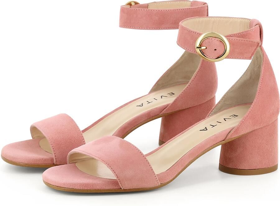 EVITA Sandalen met riem 'DORI' rosa - Foto 4