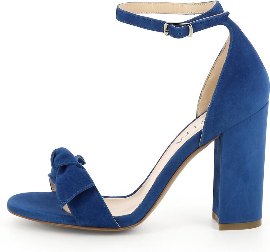EVITA Sandalen met riem 'EVA' blauw