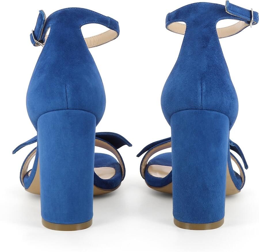 EVITA Sandalen met riem 'EVA' blauw - Foto 3
