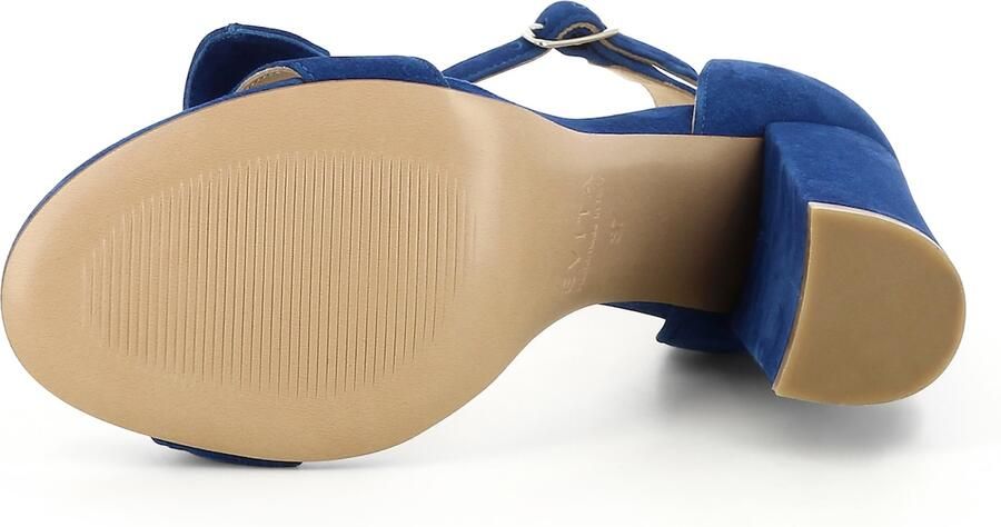 EVITA Sandalen met riem 'EVA' blauw - Foto 6