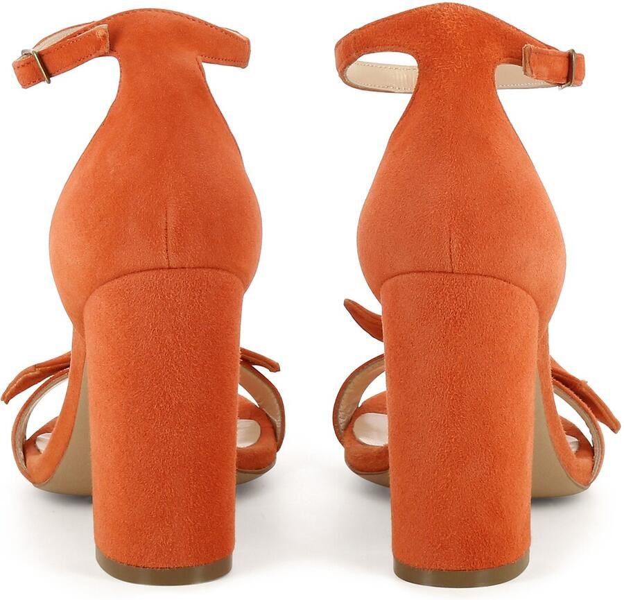 EVITA Sandalen met riem 'EVA' oranje - Foto 4