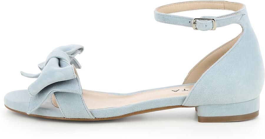 EVITA Sandalen met riem 'SALVINA' grijs