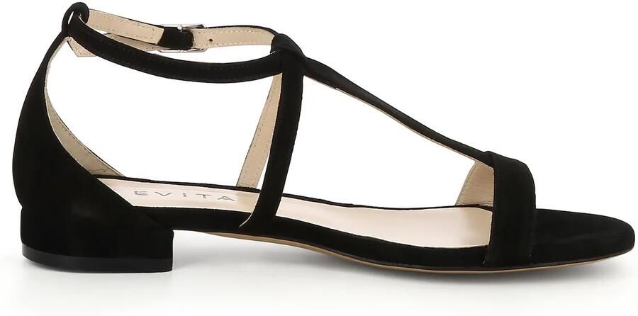 EVITA Sandalen met riem 'SALVINA' zwart - Foto 5
