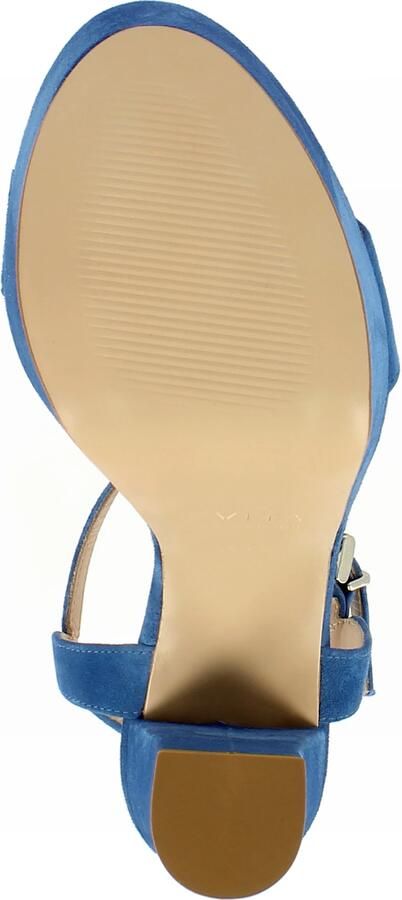 EVITA Sandalen met riem 'Stefania' royal blue koningsblauw - Foto 6