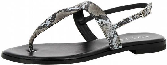 EVITA Teenslipper 'OLIMPIA' grijs