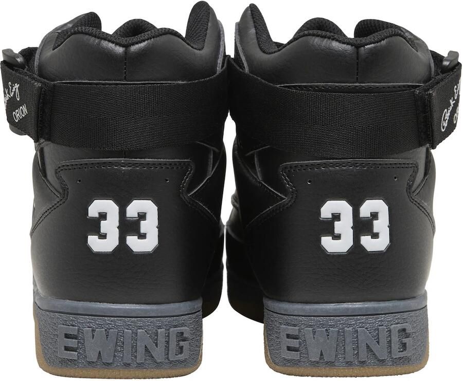 Ewing Sneakers hoog ' 33 HI Strap' zwart wit - Foto 2