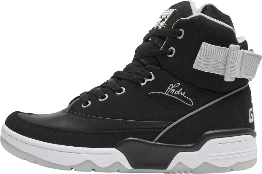 Ewing Sneakers hoog '33 Hi x Andre The Giant' lichtgrijs zwart