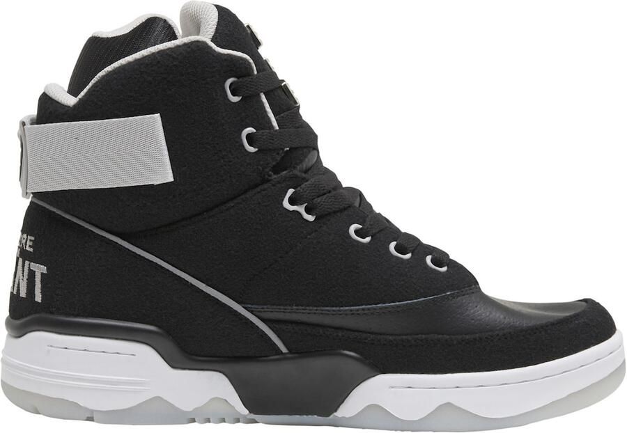 Ewing Sneakers hoog '33 Hi x Andre The Giant' lichtgrijs zwart - Foto 4