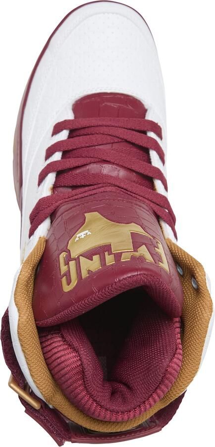 Ewing Sneakers hoog '33 Hi x Pimp C' goud bourgogne wit - Foto 5