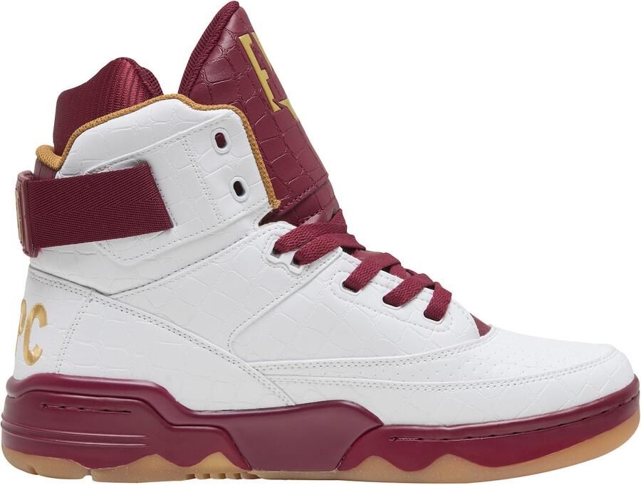 Ewing Sneakers hoog '33 Hi x Pimp C' goud bourgogne wit - Foto 4