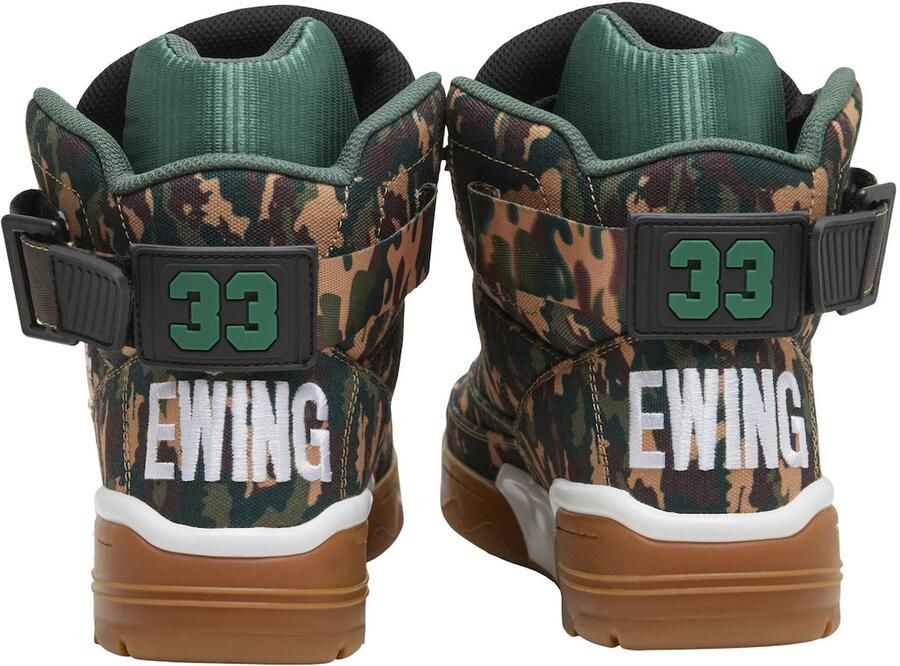 Ewing Sneakers hoog '33HI' beige bruin mokka groen - Foto 2
