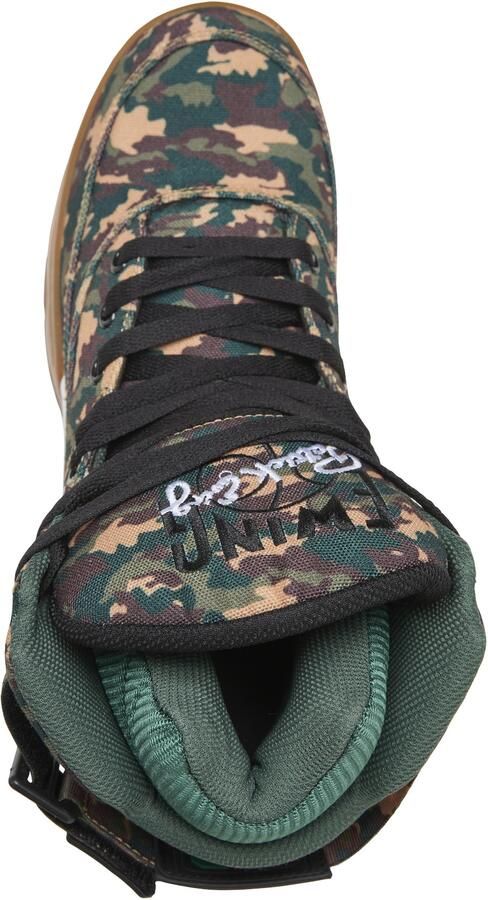 Ewing Sneakers hoog '33HI' beige bruin mokka groen - Foto 5