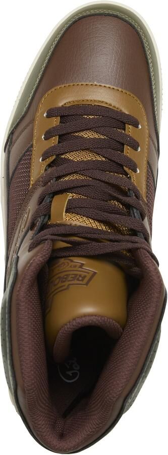 Ewing Sneakers hoog bruin groen olijfgroen - Foto 6