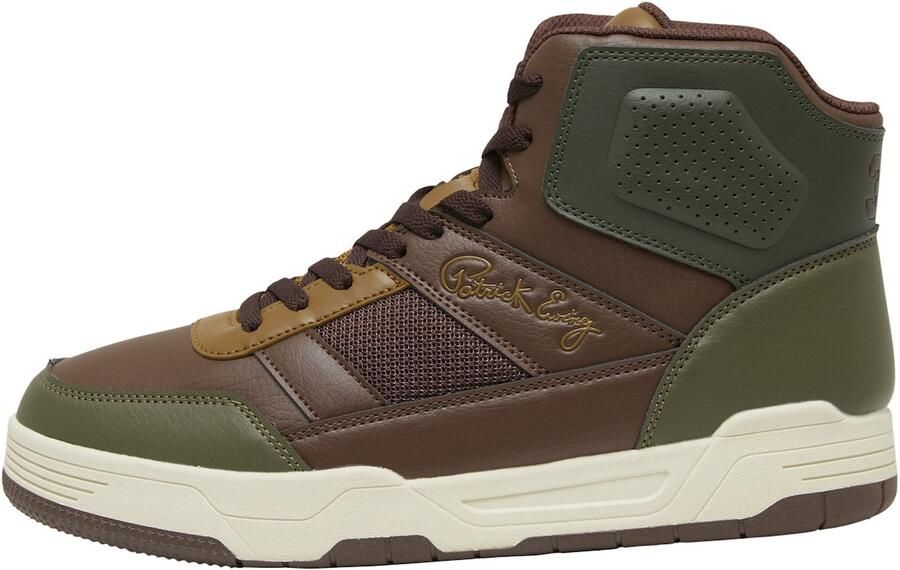 Ewing Sneakers hoog bruin groen olijfgroen - Foto 3