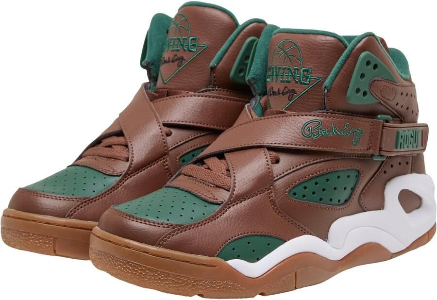 Ewing Sneakers hoog bruin smaragd - Foto 3