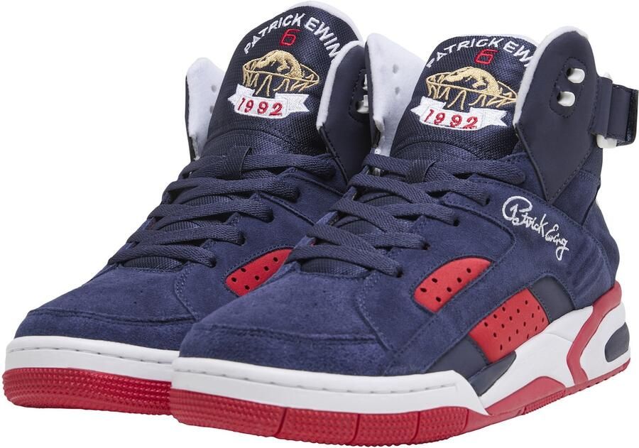 Ewing Sneakers hoog 'Eclipse USA' navy knalrood wit - Foto 3