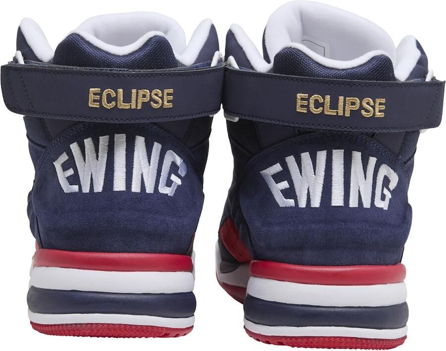 Ewing Sneakers hoog 'Eclipse USA' navy knalrood wit - Foto 2