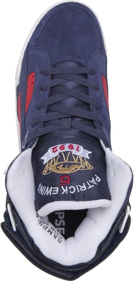 Ewing Sneakers hoog 'Eclipse USA' navy knalrood wit - Foto 5