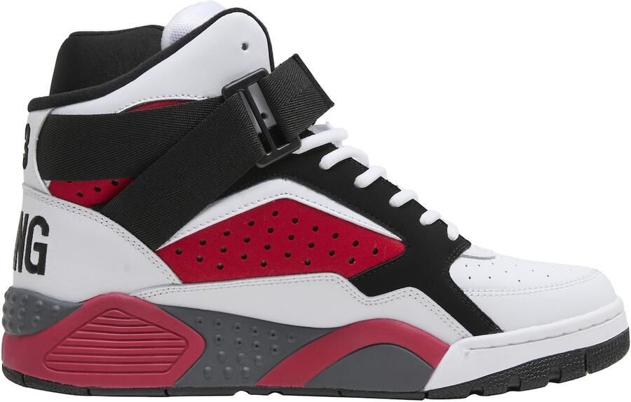 Ewing Sneakers hoog 'Focus' kersrood zwart wit - Foto 4