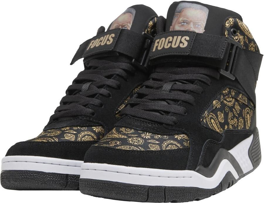 Ewing Sneakers hoog 'Focus X Laurens ' mosterd goud zwart - Foto 3