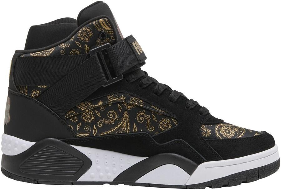 Ewing Sneakers hoog 'Focus X Laurens ' mosterd goud zwart - Foto 4