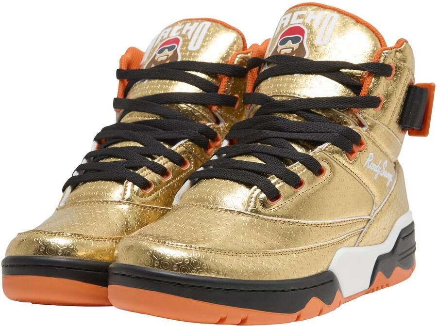Ewing Sneakers hoog 'Focus X Macho Man Randy Savage' goud - Foto 3