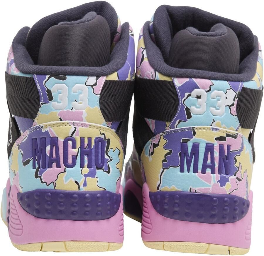 Ewing Sneakers hoog 'Focus X Macho Man Randy Savage' lichtblauw citroen lila rosa - Foto 2