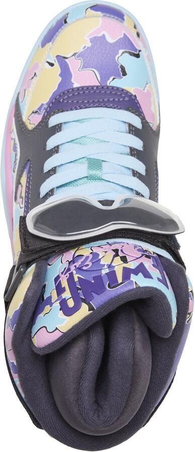 Ewing Sneakers hoog 'Focus X Macho Man Randy Savage' lichtblauw citroen lila rosa - Foto 5