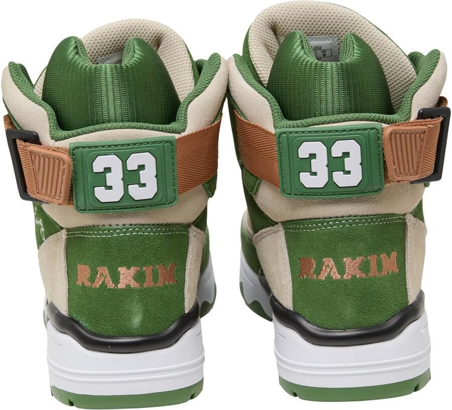 Ewing Sneakers hoog lichtbeige groen - Foto 2