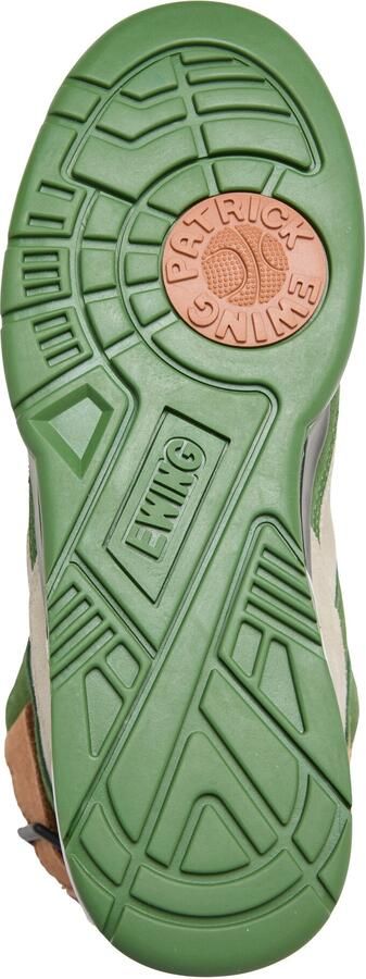 Ewing Sneakers hoog lichtbeige groen - Foto 6