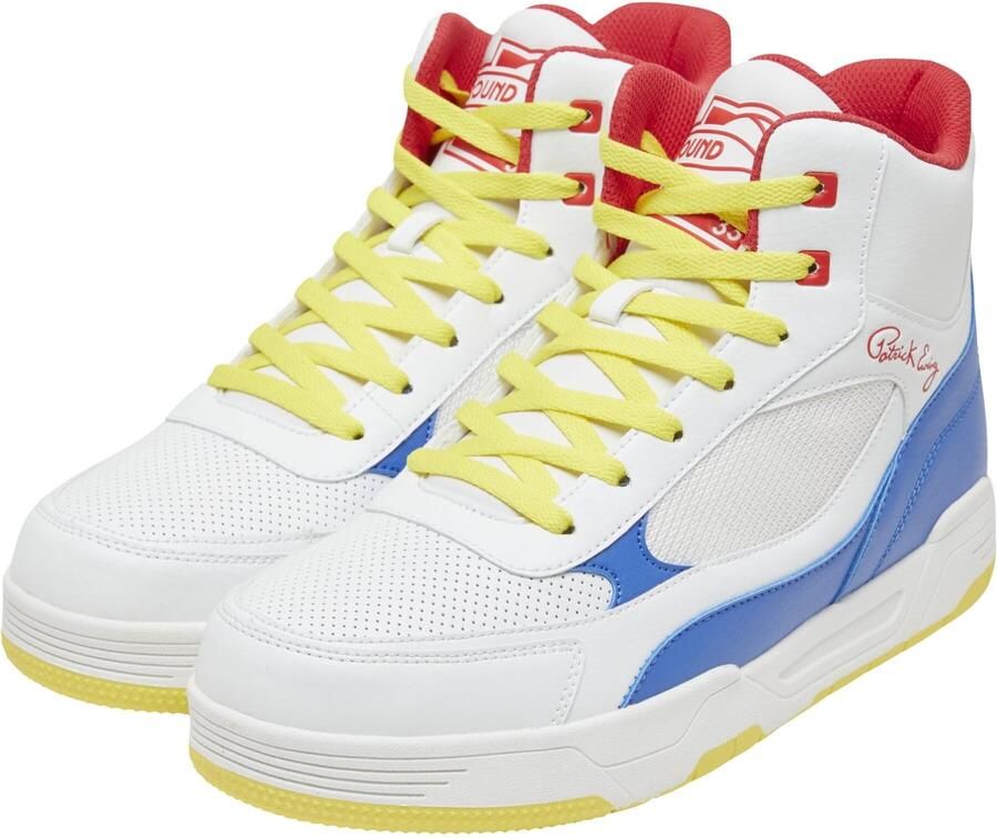 Ewing Sneakers hoog 'Rebound' blauw geel rood wit - Foto 3