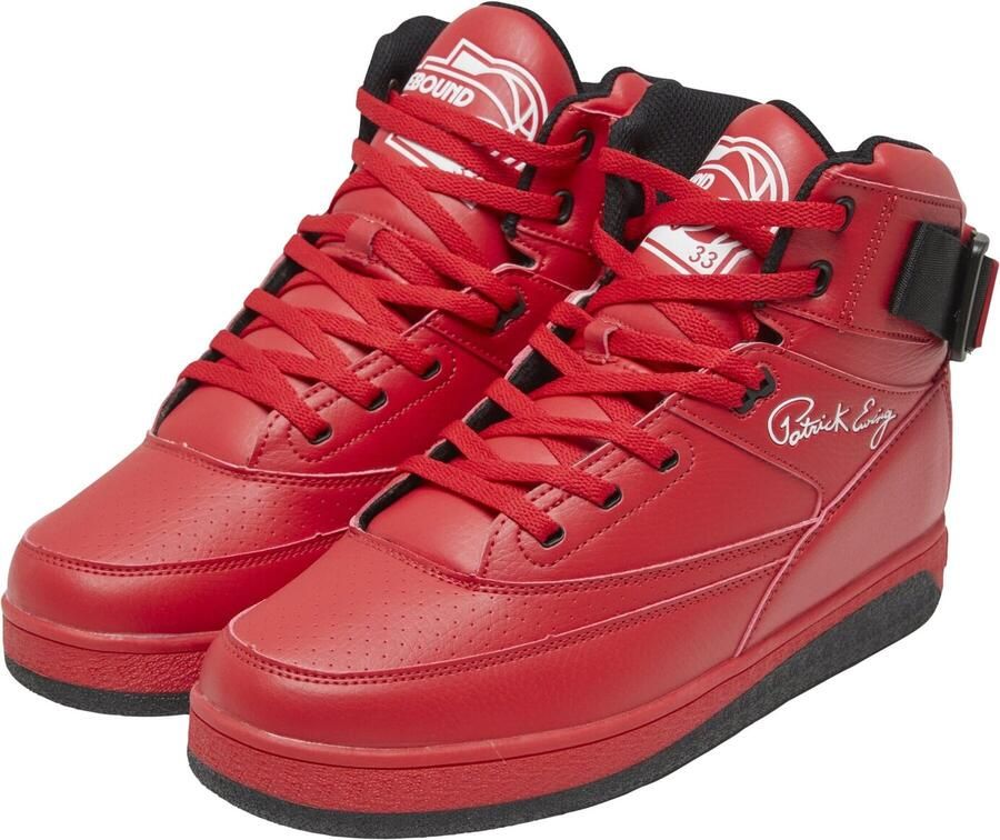 Ewing Sneakers hoog 'Rebound Core 33 HI' rood zwart wit - Foto 3