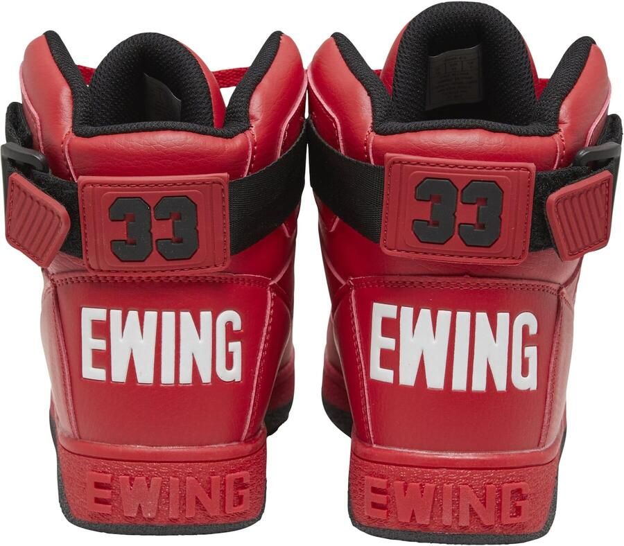 Ewing Sneakers hoog 'Rebound Core 33 HI' rood zwart wit - Foto 2