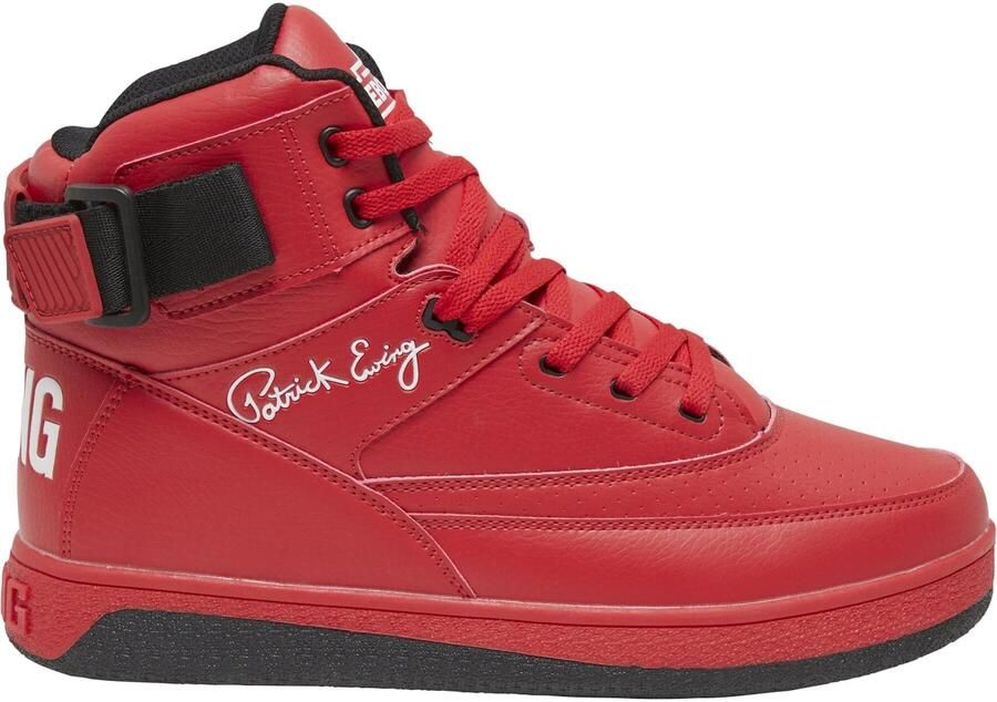 Ewing Sneakers hoog 'Rebound Core 33 HI' rood zwart wit - Foto 4
