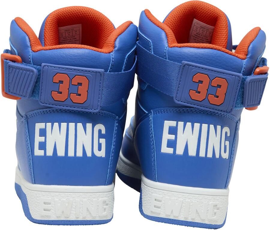 Ewing Sneakers hoog 'Rebound Core 33' royal blue koningsblauw neonoranje wit - Foto 2