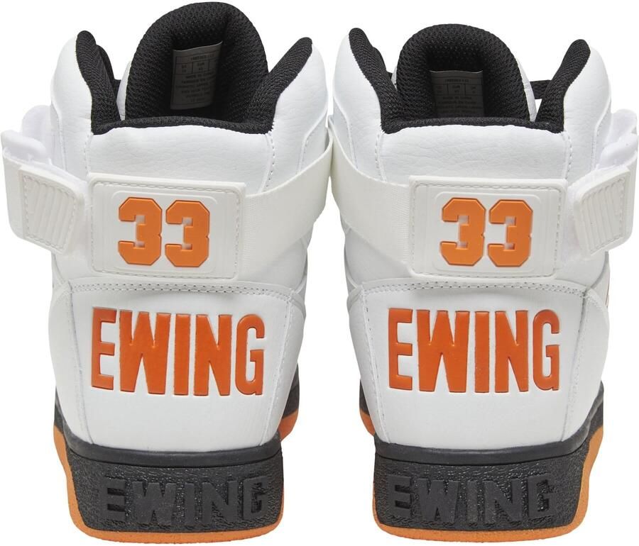 Ewing Sneakers hoog 'Rebound' oranje zwart wit - Foto 2