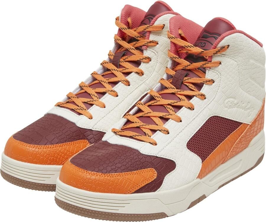 Ewing Sneakers hoog 'Rebound' sand cognac bourgogne zwart - Foto 3