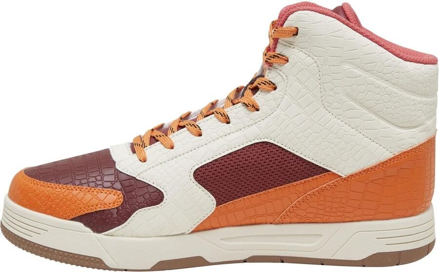 Ewing Sneakers hoog 'Rebound' sand cognac bourgogne zwart - Foto 4