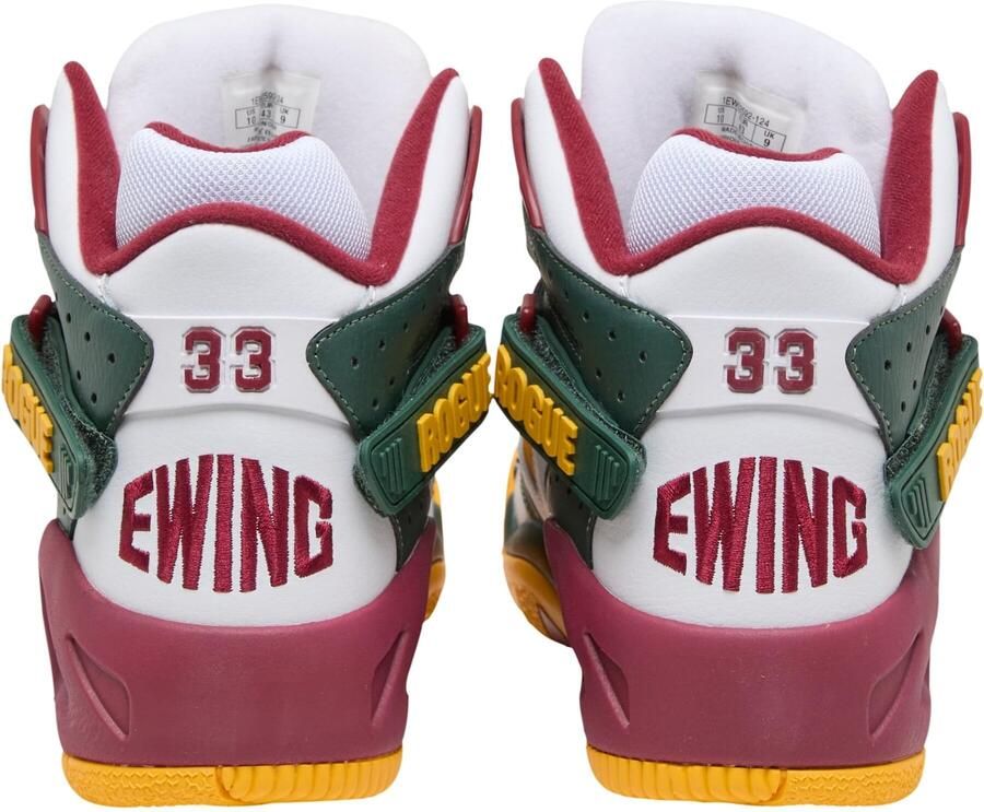 Ewing Sneakers hoog 'Rogue' geel groen kersrood wit - Foto 2